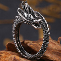 Shangjie OEM Anillos Halloween 2021 Anneaux de cadeau uniques bijoux Snake Wolf Dragon Anneaux pour femmes Ring en strass d&#39;animaux